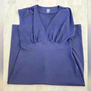 Fig travel aub dress ocean size xs